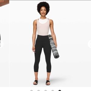 Lululemon Align Crop *21" Leggings Black